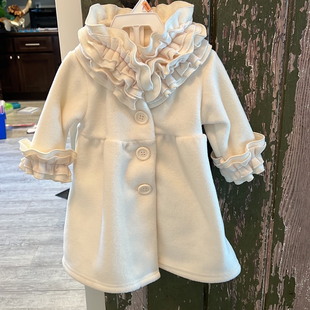 Girls “starting out” Cream coat